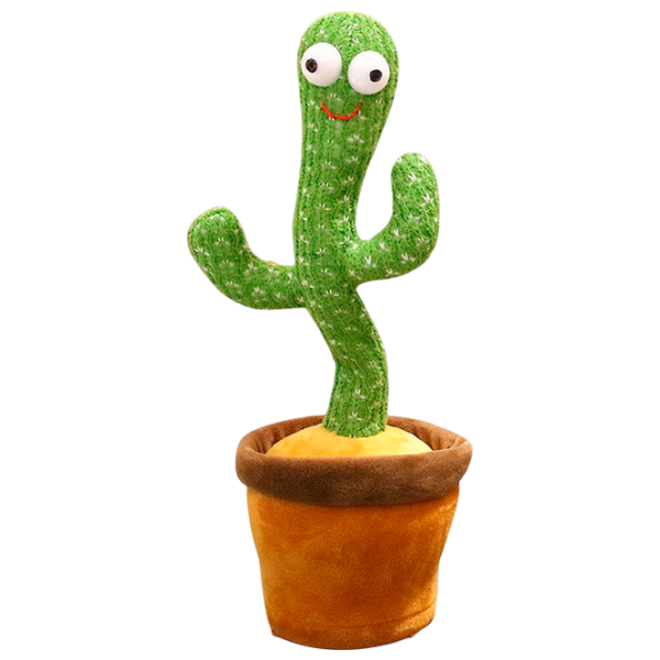 Jucărie interactivă Lulu Cactus muzical T808-3 Green Pentru copii, 6 luni photo 1