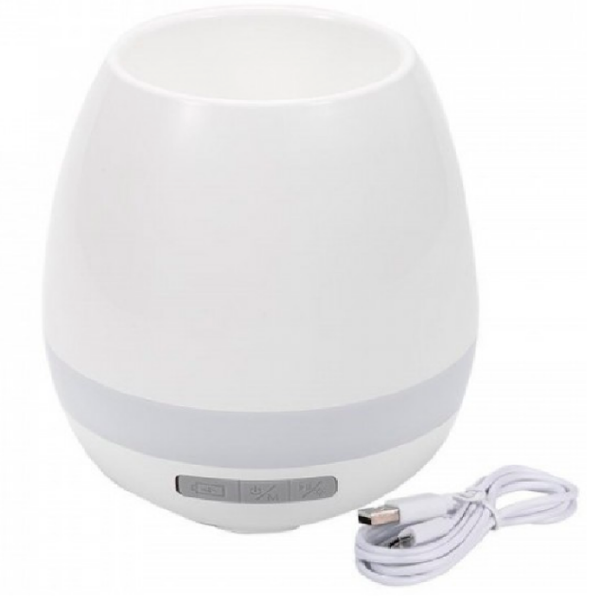 Ghiveci smart Helmet Music Flowerpot White 5 W photo 5