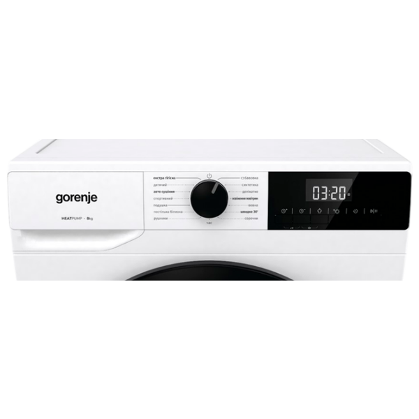Mașină de uscat rufe Gorenje DHNE82 White 8 kg, A++ photo 3