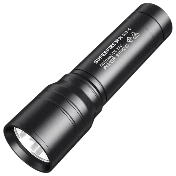 Lanternă Superfire S33-C Black  photo 1