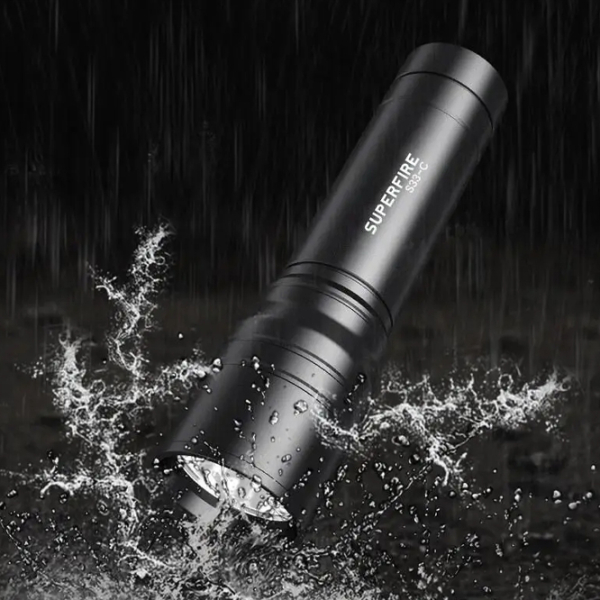 Lanternă Superfire S33-C Black  photo 4
