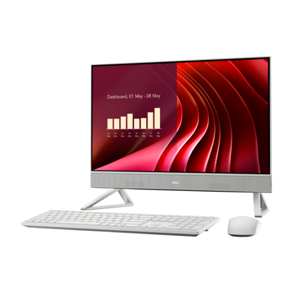 All-in-One PC Dell AIO EC24250 White 23.8" Full HD IPS Intel Core i5 1334U 16 GB 512 GB  photo 7