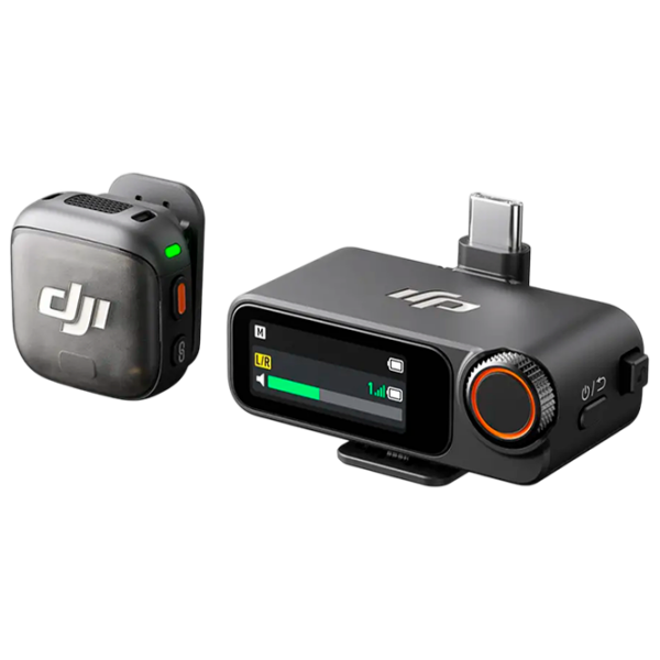 Microfon DJI Mic 3 (1 TX + 1 RX) Black  photo 3