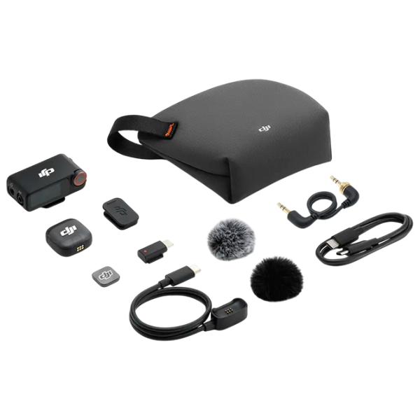 Microfon DJI Mic 3 (1 TX + 1 RX) Black  photo 5