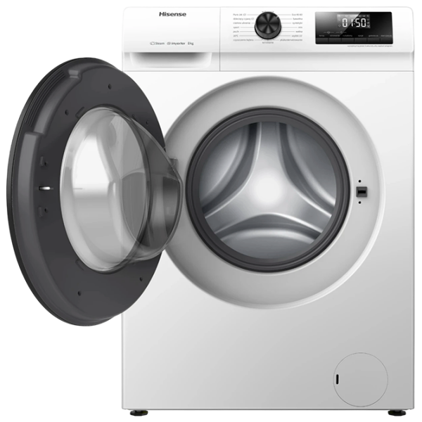 Mașină de spălat Gorenje W1NHPI84AST/PL Graphite 8 kg, 1400 rpm, A photo 2