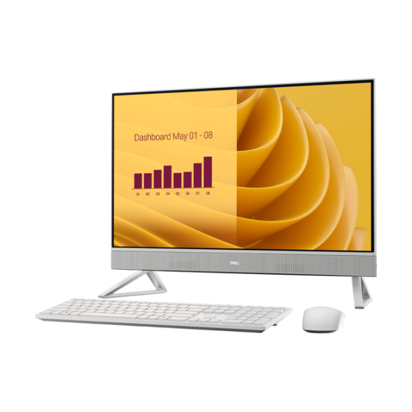All-in-One PC Dell AIO EC27250 White 27" Full HD WVA Intel Core Ultra 7 150U 16 GB 512 GB  photo 2