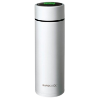 Охлаждающий термос Nuby Classic RapidCool Серебряный 