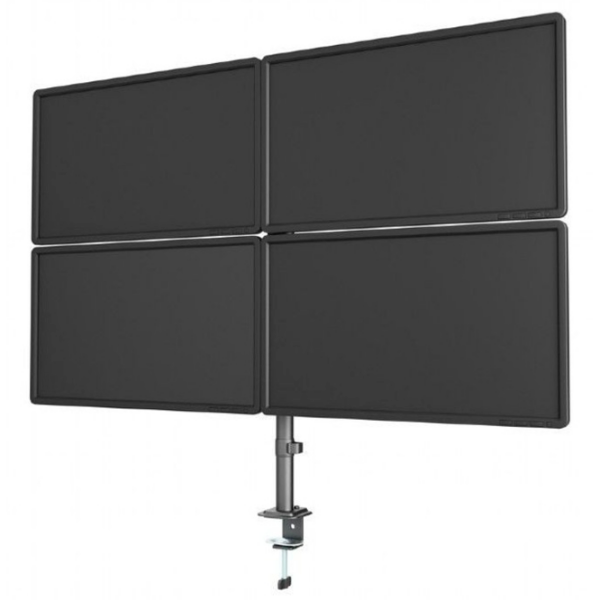 Suport pentru monitor Gembird MA-D4-01 Black VESA 100 x 100 mm photo 3