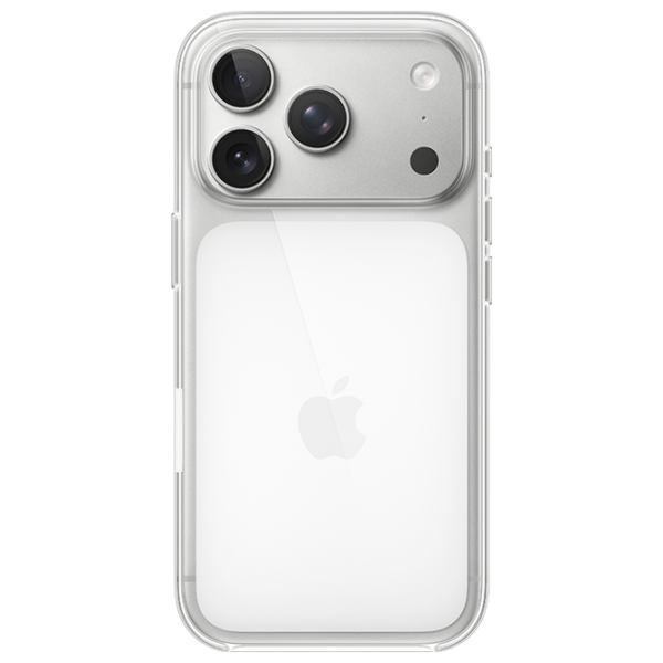 Чехол для смартфона Apple iPhone 17 Pro (Clear) White Прозрачный Apple, ПП, MagSafe Back photo 1