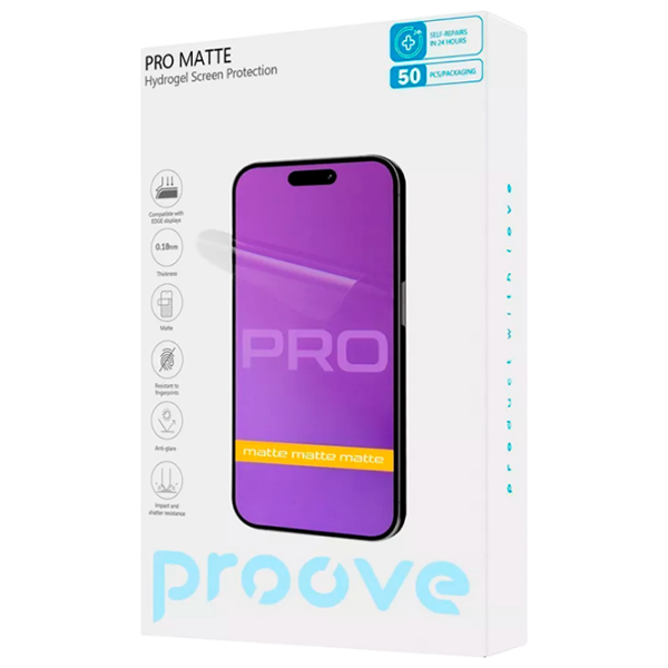 Folie de protecție Pentru smartphone Universal Universal Proove, 2.5D photo 1