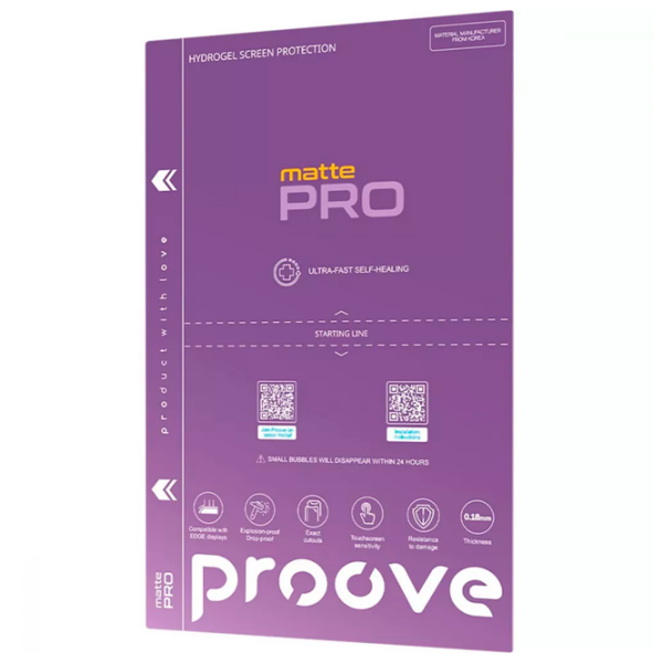 Folie de protecție Pentru smartphone Universal Universal Proove, 2.5D photo 2