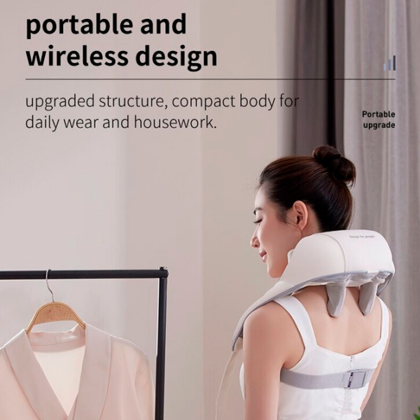 Aparat de masaj Shiatsu Neck P11 Gray  photo 9