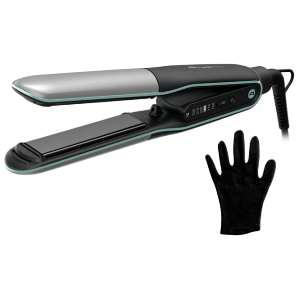 Placă de îndreptat părul Rowenta SF7120E0 Black De îndreptat / Titan / 230 °C photo 2
