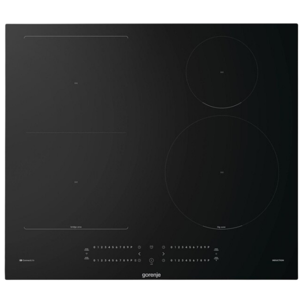 Plită încorporabilă cu inducție Gorenje GI6432BSCWF Black Sticlă călită, 7360 W photo 1