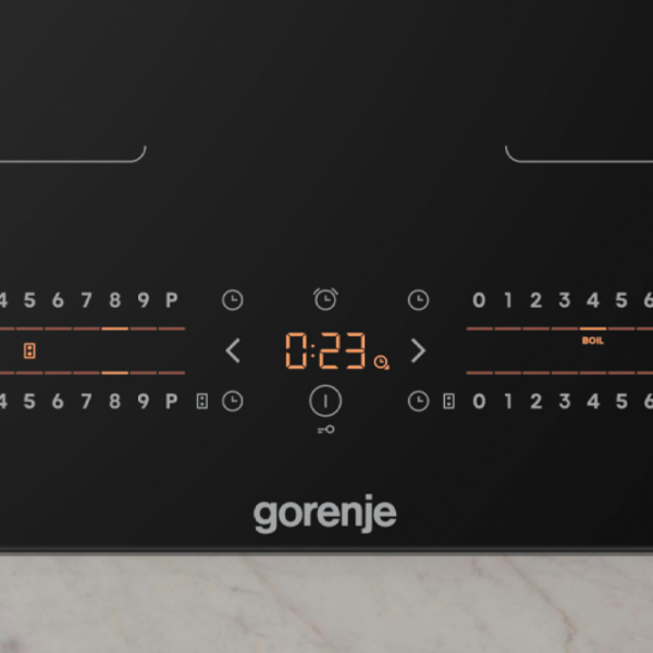 Plită încorporabilă cu inducție Gorenje GI6442BSCWF Black Sticlă călită, 7360 W photo 7