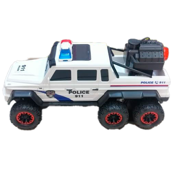 Машинка ZI DI TOYS Police 911 500-3
Черный
Белый  photo 1
