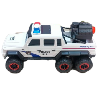Машинка ZI DI TOYS Police 911 500-3
Черный
Белый 