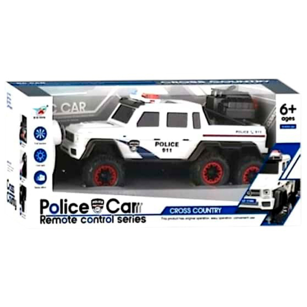 Машинка ZI DI TOYS Police 911 500-3
Черный
Белый  photo 3