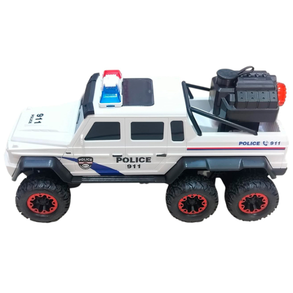 Машинка ZI DI TOYS Police 911 500-3
Черный
Белый  photo 4