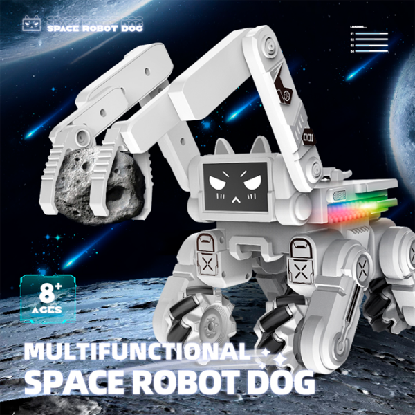 Радиоуправляемая игрушка YP Toys Climping Robot Dog Белый  photo 2