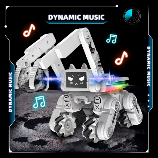 Радиоуправляемая игрушка YP Toys Climping Robot Dog Белый  photo 4