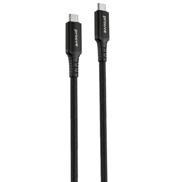 Кабель для телефона Proove Speed Line USB Type-C / USB Type-C Черный  photo 1