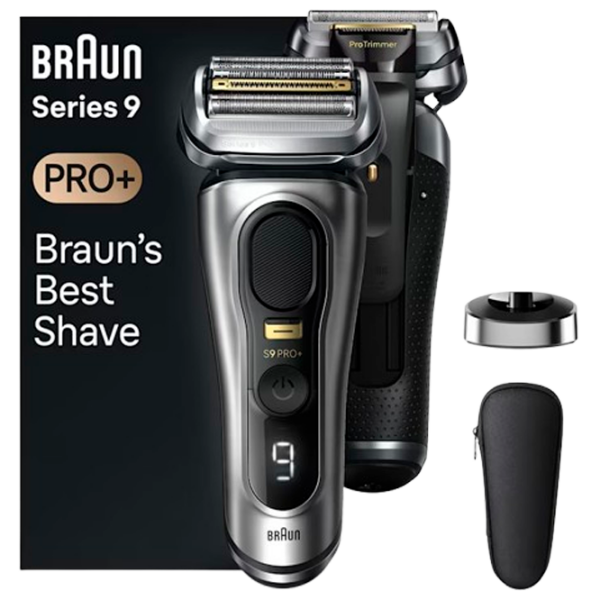 Бритва электрическая Braun Series 9 Pro+ Серебряный  photo 1