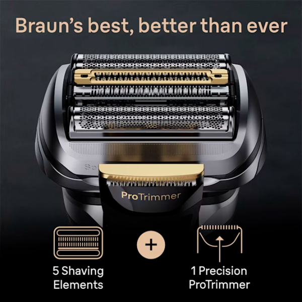 Бритва электрическая Braun Series 9 Pro+ Серебряный  photo 4