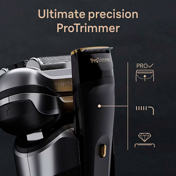 Бритва электрическая Braun Series 9 Pro+ Серебряный  photo 5