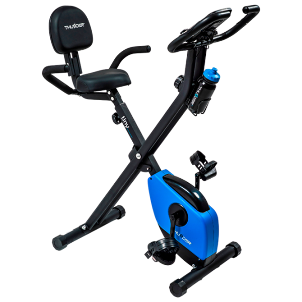 Bicicletă fitness Thunder TINY Black Blue , 110 kg photo 1