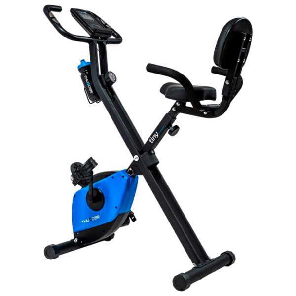 Bicicletă fitness Thunder TINY Black Blue , 110 kg photo 2