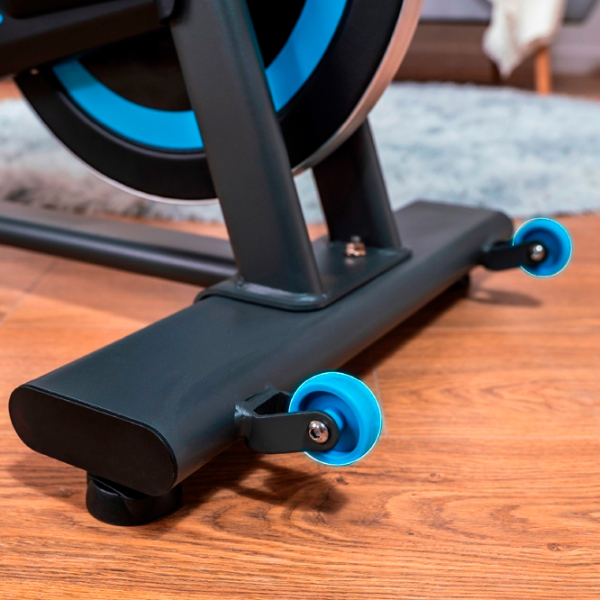 Bicicletă fitness Thunder SPINZO Black Blue , 135 kg photo 4