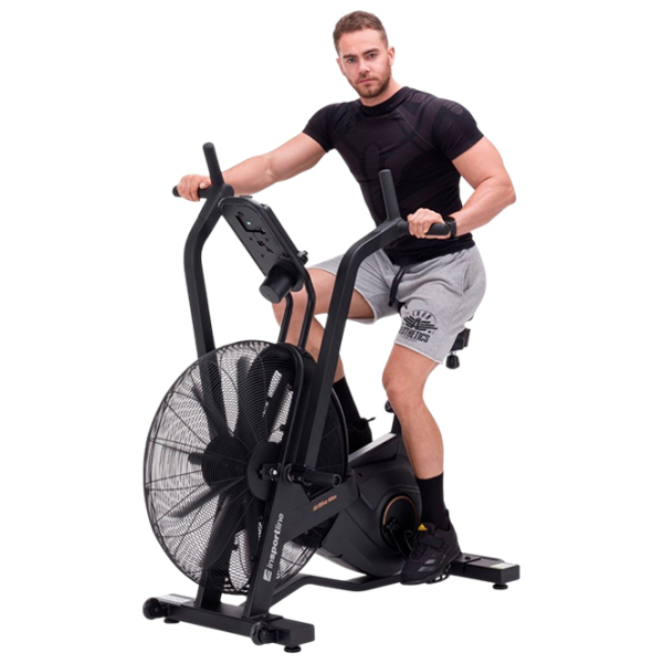 Bicicletă fitness Insportline Airbike Max Black , 160 kg photo 7