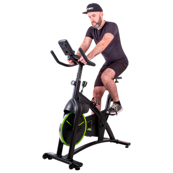 Bicicletă fitness Insportline inCondi S120i Black Green , 110 kg photo 14