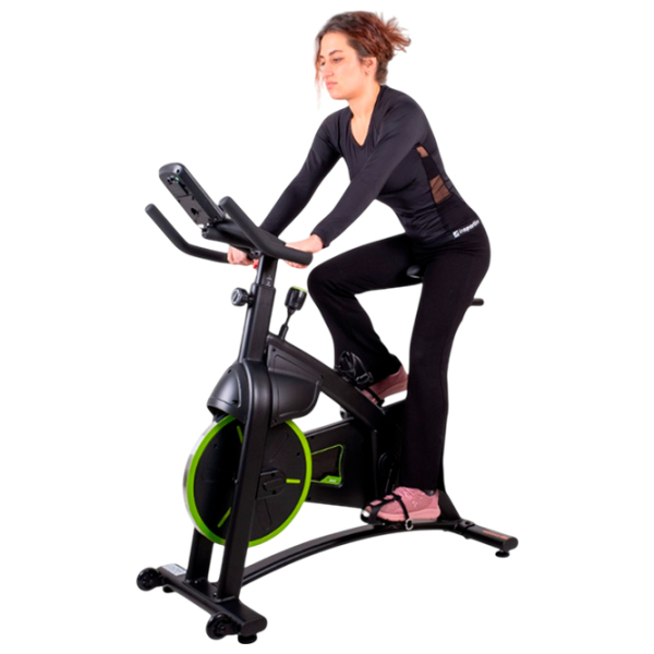 Bicicletă fitness Insportline inCondi S120i Black Green , 110 kg photo 15