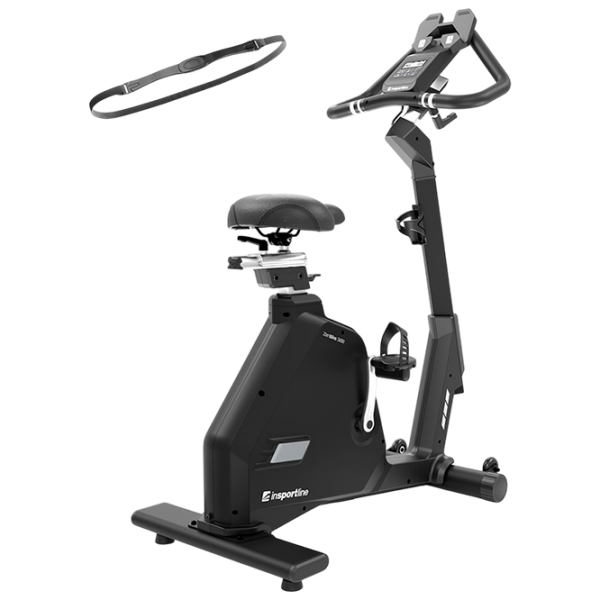 Bicicletă fitness Insportline ZenBike 300 Black , 130 kg photo 1