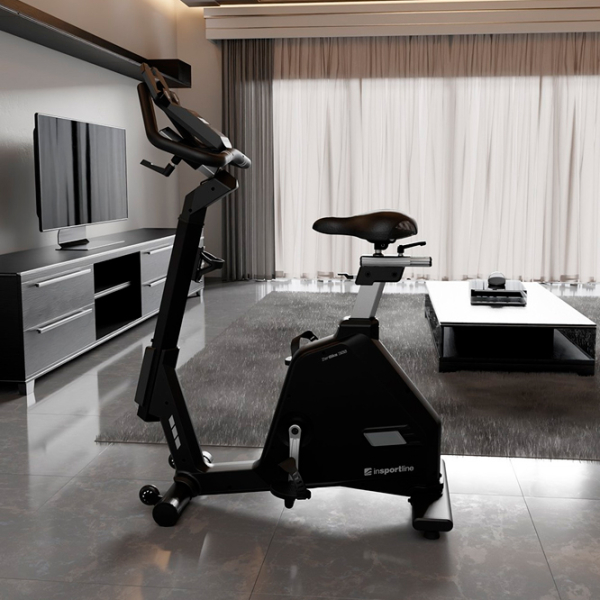 Bicicletă fitness Insportline ZenBike 300 Black , 130 kg photo 8