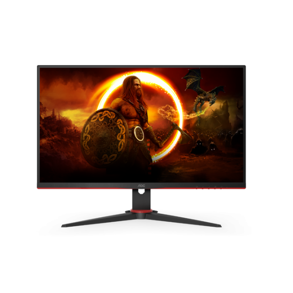 Монитор AOC 24G2SAE/BK Черный 23.8" Full HD VA WLED photo 1
