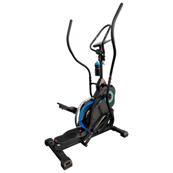 Bicicletă eliptică Thunder Loop Black Blue 110 kg photo 1