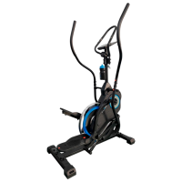 Bicicletă eliptică Thunder Loop Black Blue 110 kg