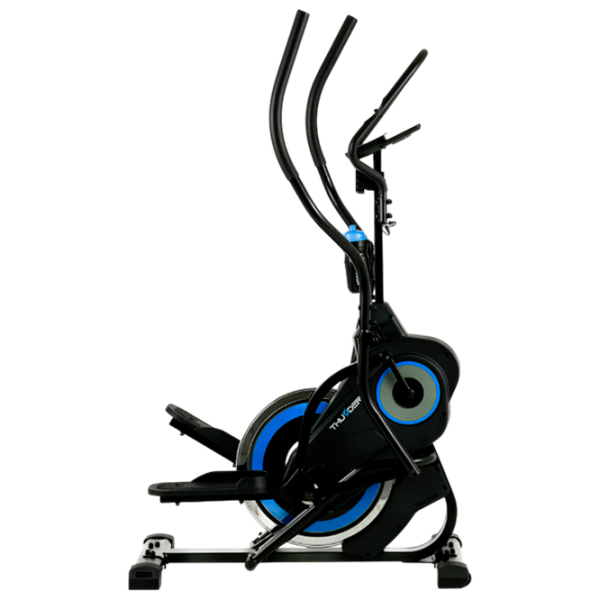 Bicicletă eliptică Thunder Loop Black Blue 110 kg photo 3
