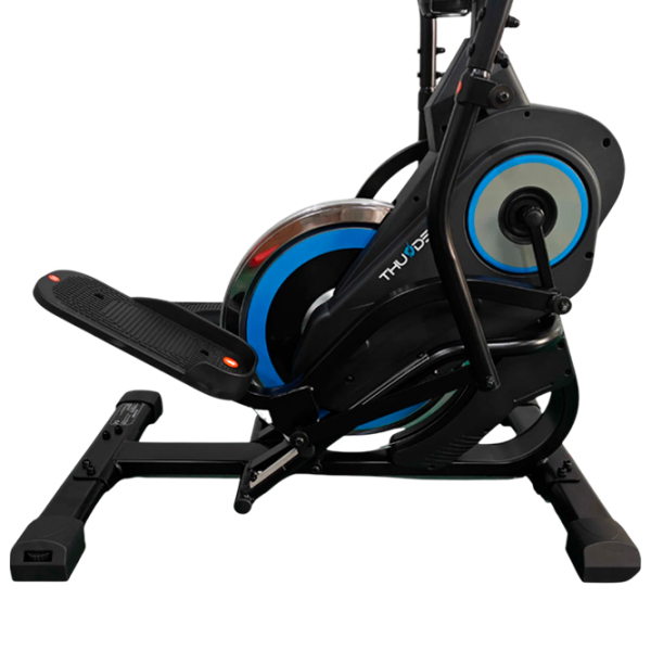 Bicicletă eliptică Thunder Loop Black Blue 110 kg photo 6