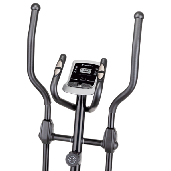 Bicicletă eliptică Insportline Petyr ET Black 110 kg photo 4