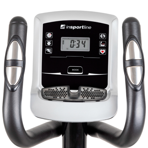 Bicicletă eliptică Insportline Petyr ET Black 110 kg photo 5