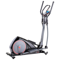 Bicicletă eliptică Insportline Cruzz Gray Black 120 kg