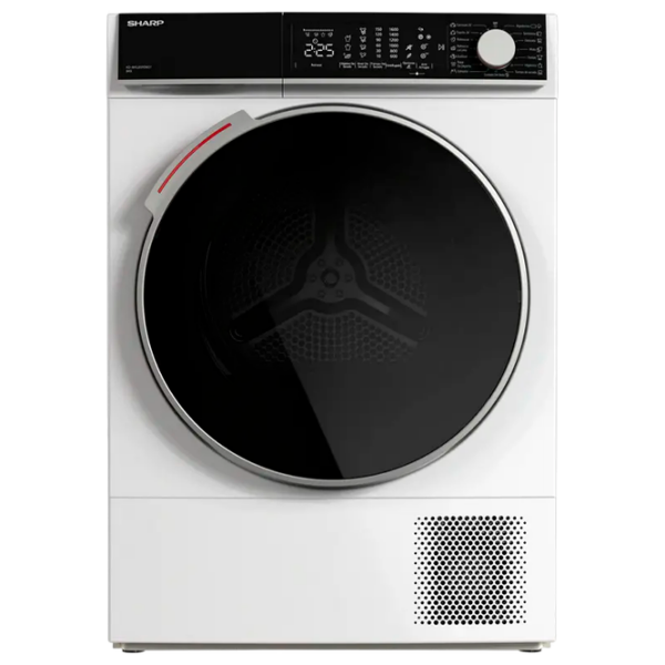 Mașină de uscat rufe SHARP KD-NHL8S9GWC-EE White 8 kg, A++ photo 1