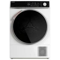 Mașină de uscat rufe SHARP KD-NHL8S9GWC-EE White 8 kg, A++