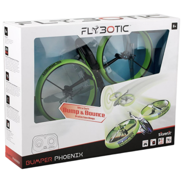 Дрон Flybotic Bumper Phoenix Зеленый Вертолет /  photo 2
