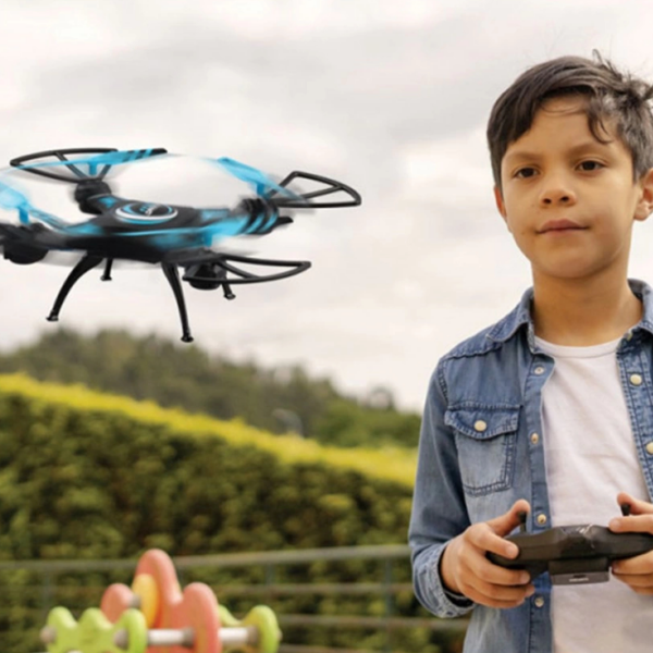 Дрон Flybotic StuntDrone Синий Квадрокоптер /  photo 4