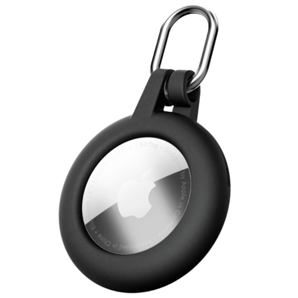 Чехол для смарт трекера Cellularline Ring Case AirTag Черный  photo 1